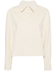 Укороченная рубашка, нейтральный цвет We11done