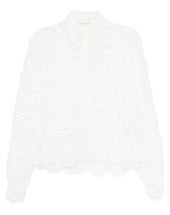 Кружевная рубашка, белый Ermanno scervino