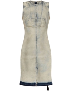 DRKSHDW джинсовое платье, синий Rick owens