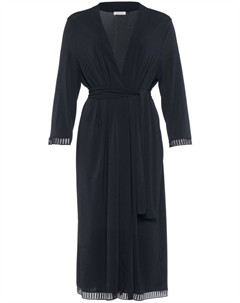 Халат Violette с кружевом, синий Eres