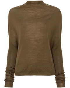 Джемпер Crater, коричневый Rick owens