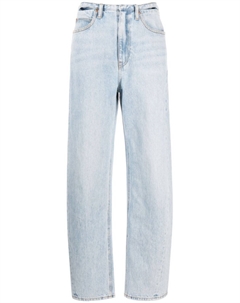 Прямые джинсы с вырезами, синий Alexander wang