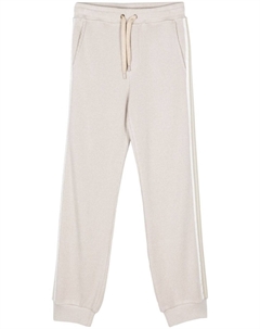 Спортивные штаны из трикотажа в рубчик, нейтральный цвет Eleventy