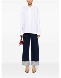 Рубашка с логотипом, белый Alexander wang