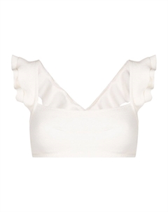 Топ бикини Jasper с квадратным вырезом, белый Clube bossa