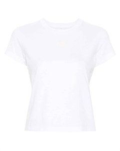 Футболка из хлопка с логотипом, белый Alexander wang