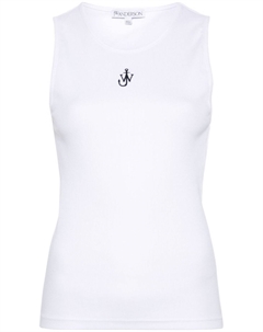 Топ с логотипом JW, белый Jw anderson