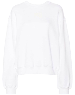 Толстовка с тисненым логотипом, белый Alexander wang