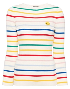 Свитер в полоску, нейтральный цвет Joshua sanders