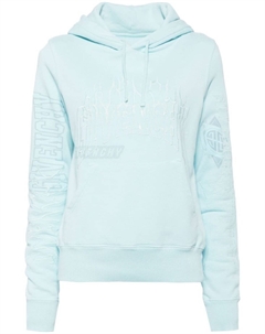 Толстовка с вышитым логотипом, синий Givenchy