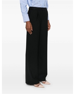 Брюки с логотипом на талии, черный Msgm