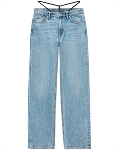 Многослойные джинсы прямого кроя, синий Alexander wang