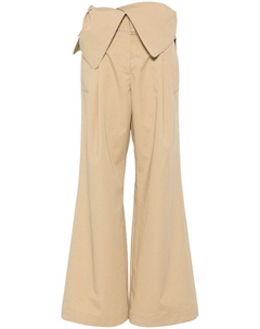 Брюки с отворотом, коричневый Jw anderson