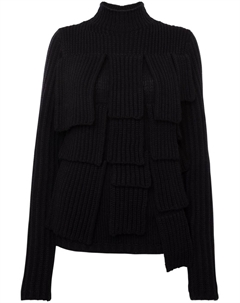 Свитер со вставками, синий Jw anderson