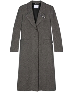 Фетровое пальто, серый Blumarine