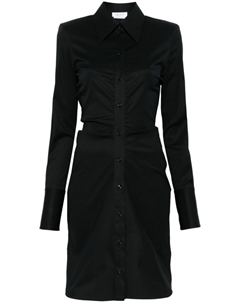 Приталенное платье, черный Alexander mcqueen