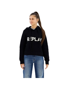 Худи DK3560.000.G22726, черный Replay