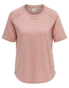 Функциональная рубашка T-Shirt S/S Raglanärmel Hmlmt Yoga Damen, цвет ROSE TAN Hummel