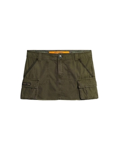 Юбка мини Skirt Utility, оливковый Superdry