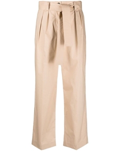 Широкие брюки со шнуровкой, серый Woolrich