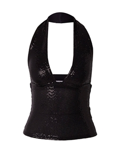 Вечерний топ Top Aline, черный Weekday