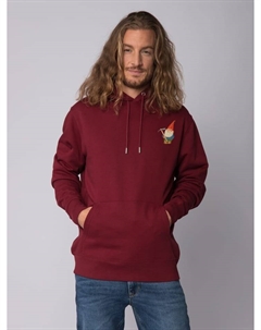 Толстовка Sweatshirt Gartenzwerg, цвет Weinrot Watapparel