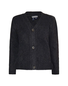 Кардиган Vintage Knit Cardigan, антрацит Dreimaster