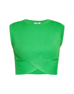 Топ Knitted Top, зеленый Mymo