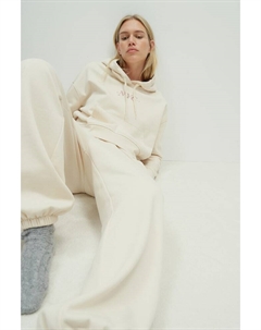 Спортивные брюки женские на резинке, бежевый H&m