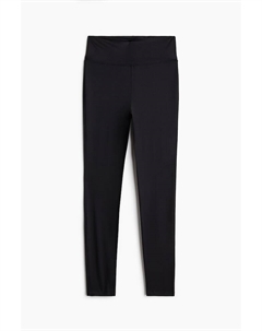 Хлопковые леггинсы, черный H&m