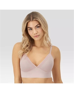 Женский бюстгальтер-бралетт M с сетчатой отделкой и треугольными чашечками MBT105, цвет Evening Blush Maidenform