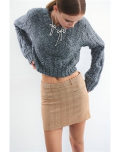 Элегантная мини-юбка, бежевый H&m