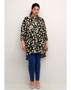 Рубашка-блузка SONNA, черный Kaffe curve