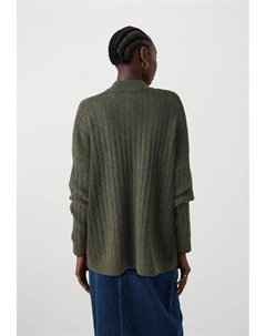 Вязаный свитер SLFMALINE HIGH NECK, оливковый Selected