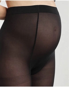 Непрозрачные трусики для беременных плотностью 50 ден, черный Dim