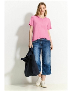 Базовая футболка SOMMERLICHES, розовый Cecil
