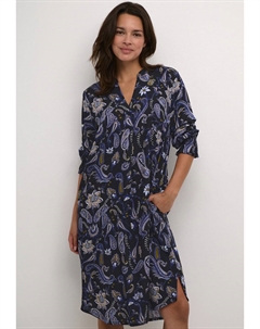 Повседневное платье FIONA V-NOTCH NECK, черный Kaffe