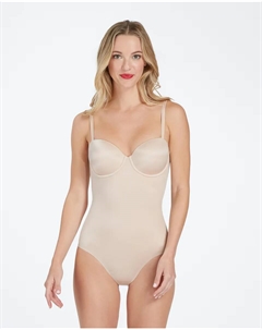 Утягивающее боди со съемными многопозиционными бретелями, цвет Natural Spanx