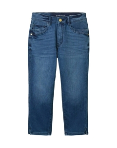 Тканевые брюки KATE, синий деним Tom tailor