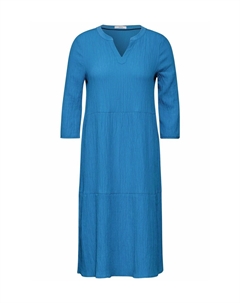 Повседневное платье MIT STRUKTUR, синий металлик Cecil