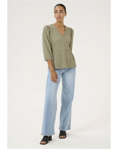 Блуза KATRINE WRAP, хаки Kaffe