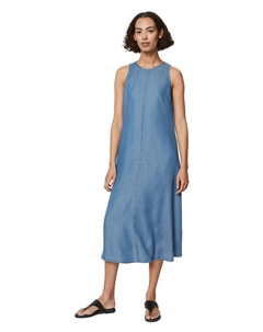 Платье миди без рукавов, синий Marc o'polo