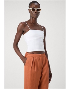 Тканевые брюки VMADELINE PLEATED, цвет Burnt Orange Vero moda