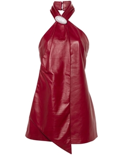 Мини-платье с плиссировкой, красный Giuseppe di morabito