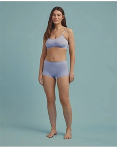 Бесшовные брюки-кюлоты, фиолетовый Pecado original