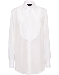 Рубашка с манишкой, белый Dsquared2