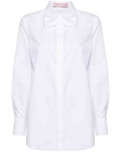Рубашка с бантом, белый Valentino garavani