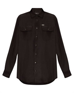 Рубашка на пуговицах, черный Dsquared2