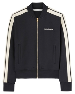 Бомбер с логотипом, черный Palm angels