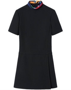 Мини-платье из кади-текстуры, черный Pucci